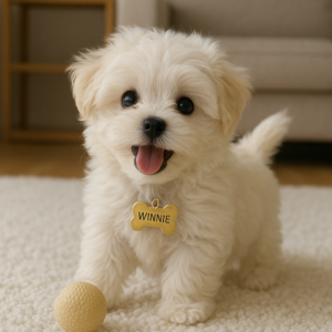 Hypoallergenic Maltese Puppy-Winnie
