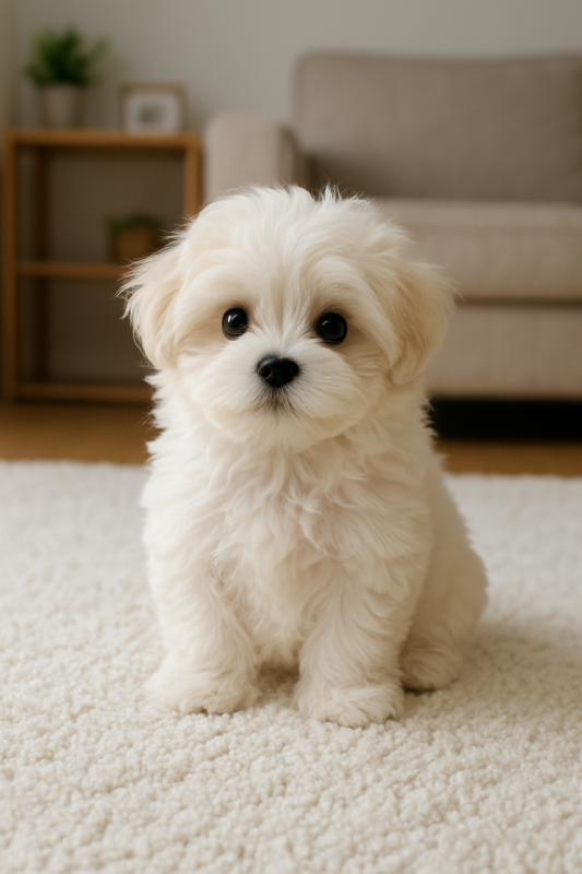Hypoallergenic Maltese Puppy-Winnie